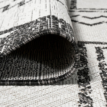Marokko Diamond Tribal Medallion Indoor/outdoor Area Rug